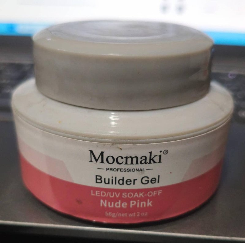 Mocmaki Builder Gel Led/Uv Soak-off  Nude Pink 56g